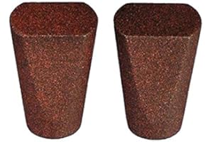 Liedeco Endstück für Gardinenstangen Dust, Landhaus, ø 16 mm, 2 Stk rost