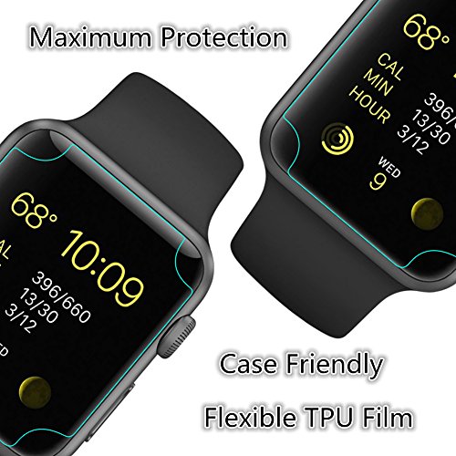 Newest-Version-SUPTMAX-Apple-Watch-Screen-Protector-Series-3-Maximum-Coverage-Apple-Watch-Series-3-Screen-Protector-Self-healing-TPU-Film-Apple-Watch