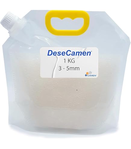 Gel Di Silice Essiccante Rigenerabile - 0,9 Kg - Con Indicatore - Per Deumidificare Armadi E Cassetti