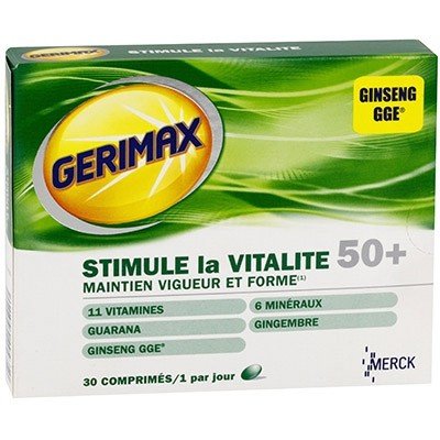 Gerimax Stimule vitalité 30 tabs
