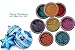 Sharkfin Professional Line 5.5" Cutting Shear Swivel Right Hand Blue Titanum State of the Art + Razor +Holiday Gift Itay Beauty Mineral 8stack Eye Shimmer "Caribbean Samba"