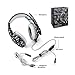 Produktbild LIJUN Camouflage Headset PS4 Switch-Spiel verdrahtet Headset Mobile Computer-Headset Spiel Kopfhörer,Gray