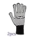Ckeyin ® 2pcs Hair Straightener Curling Wand Protective Heat Resistant Gloves for Left Hands