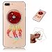 Produktbild iPhone 7 PLUS (5,5 Zoll) Handyhülle, iPhone 7 PLUS 5,5" Flüssigkeit Hülle, Edaroo Schöne Elegant Traumfänger Feder Bunt Malerei Glänzend Glitzer Flowing Liquid Fließen Liebe Herzen Flüssig Flüssigkeit Treibsand Entwurf Silikonhülle für iPhone 7 PLUS, Ultradünn Flexible Durchsichtig Transparente TPU Silikon Schutzhülle Handytasche Etui Case Cover mit Motiv für Apple iPhone 7 PLUS (5,5 Zoll) - Rot
