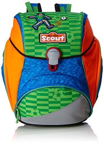 Preisvergleich Produktbild Scout Alpha Schulranzen-Set, Grün / Blau