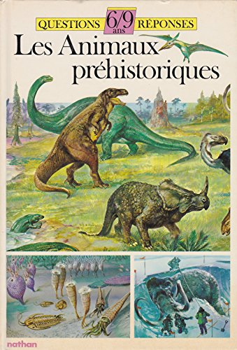 couverture de : Les animaux pr&eacute;historiques
