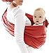 Wallaboo Baby Sling Connection for Newborn 8-33 lbs - Poppy Red