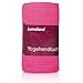 Lumaland Premium Mikrofaser Yoga Handtuch mit Antirutsch Noppen 60x180cm für die Yogamatte verschiedene Farben Pink