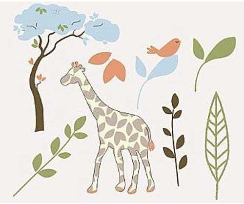 CoCaL Wall Appliques-Moremi by Cocalo