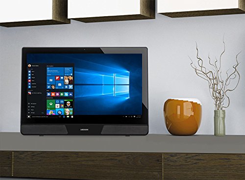 Medion All-in-One P5124 59,9 cm (23,6 Zoll) Desktop-PC (Intel Pentium J2900, 8GBHDD, 1TB HDD, HD Graphics, Win 8.1 Touchscreen) schwarz/alto grey - 2
