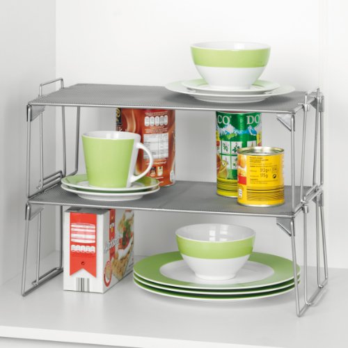 Zeller 17756 Universalregal, stapelbar, Mesh 43 x 25.5 x 15.5 cm - 2