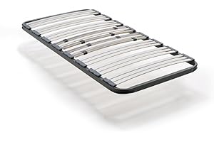 HOGAR24 ES | Rete Multilamie | doghe in faggio antiscivolo | regolazione lombare, gambe non incluse | misure: 90 x 190 cm