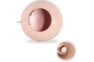 BELIHOME Sticky Lint Roller Ball, Wiederverwendbarer Gel Fusselroller, Waschbare klebrige Gel Fusselrolle Ball mit Abdeckung Klebriger Rollerball Fusselentferner für Tierhaare