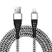 Produktbild UGI 6ft Nylon geflochten Datenkabel iPhone Blitz Ladekabel Daten Sync IOS Kabel für iPhone X 8 8 Plus 7 7 Plus 6 6 Plus 5S iPad iPod
