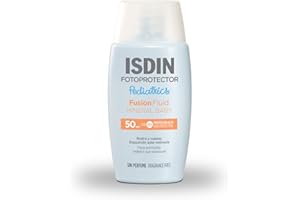 ISDIN Fotoprotector Pediatrics Fusion Fluid Mineral Baby SPF 50 (50 ml) | Fotoprotrettore per Bambini dai 6 Mesi| Filtri 100% físici | Adatto per Tutte le Tipologie di Pelle