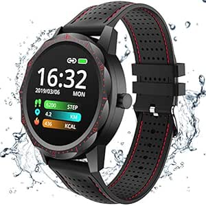 smartwatch colmi health on wrist
