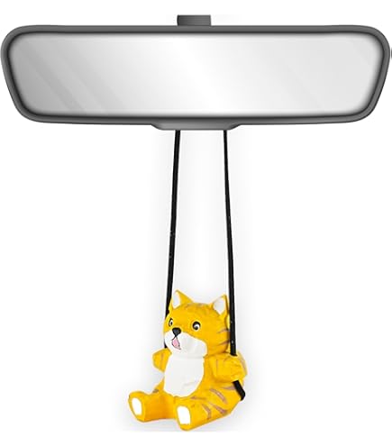 Schattige kat auto decoratie hanger auto spiegel accessoires hangende interieurdecoratie grappige geschenken voor(Size:F