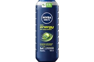 NIVEA MEN Energy Energetyzujący Żel pod prysznic dla mężczyzn 3w1 500 ml
