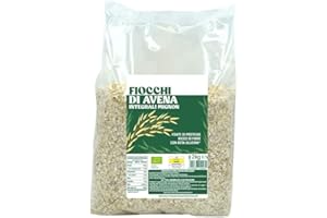 STELLA EVOLUZIONE ALIMENTARE Fiocchi di Avena Mignon Integrali Bio Stella - 2 Confezioni da 2kg | Confezione Risparmio | Formato Convenienza