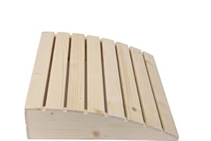 OMABETA Reposacabezas de madera para sauna, alivio de fatiga para sala de sauna