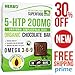Produktbild 5-HTP 200mg Time Release Supplement – 5-hydroxytryptophan - Griffonia Simplicifolia – Best Maximum Strength – Pure Mood Positive – Natural Way to Overcome Depression and Insomnia
