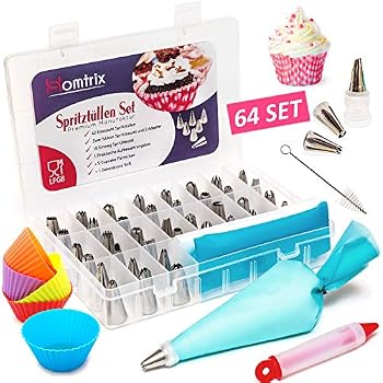 Herz-Spritztüllen-Set Aus Edelstahl – 3 Stück, Ideal Zum Dekorieren Von Cupcakes, Kuchen & Keksen