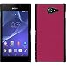 Produktbild PhoneNatic Case für Sony Xperia M2 Hülle pink Lederoptik Hard-case + 2 Schutzfolien
