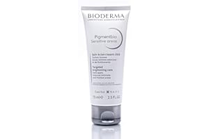 BIODERMA Pigmentbio Sensitive Areas - Soin éclaircissant et traitant les zones sensibles et intimes - Idéal pour les genoux, coudes, aisselles, cuisses et aines - Hydrate et apaise - Tube 75 ml