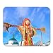 Produktbild Luancrop Mauspads Fastnacht in Russland Suzdal Big Doll Symbol der Pfannkuchen Mauspad für Notebooks, Desktop-Computer mats Office Supplies