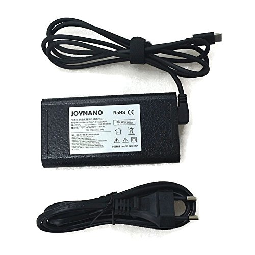 JoyNano 45W USB-C Netzteil (20V 2.25A, 15V 3A, 12V 3A, 9V 3A, 5V 3A Max) Kompatibel Dell XPS 12/13 ThinkPad X1 Tablet 12 Zoll 13 Zoll und mehr (Schwarz) - 5