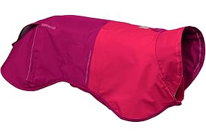RUFFWEAR Kurtka przeciwdeszczowa dla psów, lekki, wodoodporny płaszcz przeciwdeszczowy dla psów, XL, różowy hibiskus