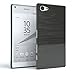 Produktbild Sony Xperia Z5 Compact Hülle - EAZY CASE Brushed Cover TPU Handyhülle - Schutzhülle aus Silikon in Anthrazit