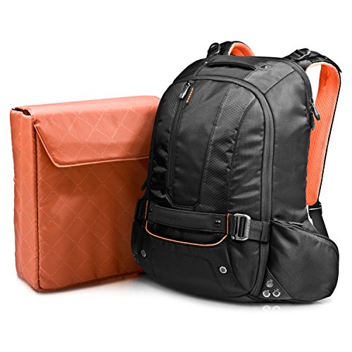 Everki Beacon     Laptop Rucksack f  r Notebooks bis 18 Zoll  45 72 cm  mit Schutztasche f  r Spielekonsolen  PS4  xBox  Wii   durchdachtem F  cher-Ko