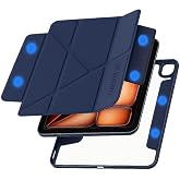 UnDePlus iPad Air 11in&ccedil; M4/M3/M2 Air 4/5.Nesil 10.9 ile uyumlu Kılıf &Ccedil;ift Magnetik Kapak Arka Sert Multi SkinPro Case