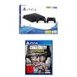 PlayStation 4 - Konsole (500GB, schwarz, E-Chassis) inkl. 2. DualShock Controller + Call of Duty: WWII [PlayStation 4]