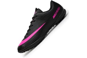 AGNUEUTY Football Boots Professional Soccer Shoes for Men Ladies and Youth Boys Girls Turf Trainers Lace Up