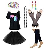Women's I Love The 80's T-Shirt 80s Outfit accessories