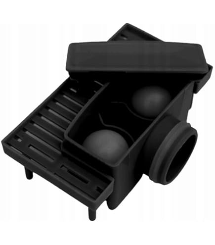 KLEHOPE Geurafsluiter douche, afvoerzeefset, 2 stuks, magneetsluiting, geurblokker en universeel voor wastafels (28-45 mm