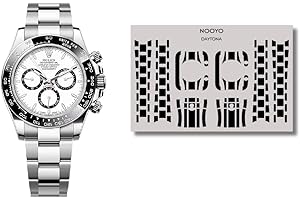 NOOYO Rolex Daytona 126500 - Pellicola protettiva per custodia, fibbia e cinturino