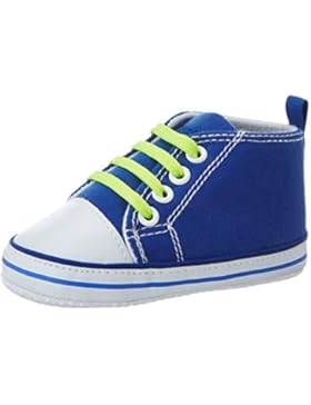 Playshoes Baby Jungen Canvas Turnschuhe Krabbelschuhe