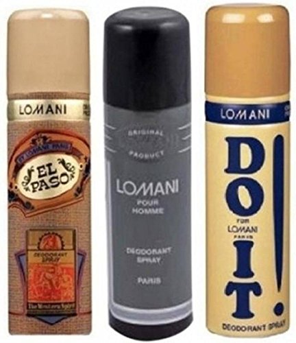 Lomani Elpaso Pour Homme And Do It Deodorant Spray RS.500 (44.00% Off) - Amazon