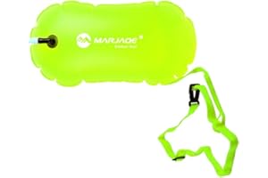 SANMUM Swim Buoy Swimming Tow Float Light Float Dry Bag for Open Water Swimmers Triathletes and Snorkelers