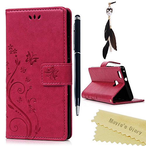 Huawei P9 Lite Funda Libro de Cuero Impresi n Con Tapa y Cartera Correa de mano - Mavis s Diary Carcasa PU Leather Con TPU Silicona Case Interna Suave Soporte Plegable Ranuras para Tarjetas y Billetera Cierre Magn tico - Dise o de Mariposa y Flor Rosada reviews Huawei P9 Lite Funda Libro de Cuero Impresi n Con Tapa y Cartera Correa de mano - Mavis s Diary Carcasa PU Leather Con TPU Silicona Case Interna Suave Soporte Plegable Ranuras para Tarjetas y Billetera Cierre Magn tico - Dise o de Mariposa y Flor Rosada