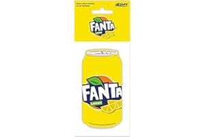 airpure FANTA Lemon CAN Car Freshener by Airpure, Freshens Vehicle Interior Air, Fresheners for Men and Women, Fresh Scent,CC-PC-FL-327