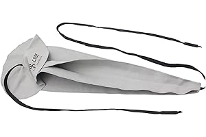 DILWE Saxophone Chiffon de nettoyage, fibre outil de chiffon de nettoyage pour le tube de saxophone clarinette flûte(Gris)