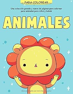Animales para Colorear: 55 Páginas para Colorear de Animales - Libro para Colorear y Dibujar - Regalos para Ninos - Animales Libro Infantil -Libros para Colorear Niños