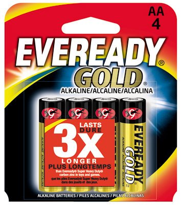 Preisvergleich Produktbild Eveready Gold Alkaline AA vorgeladen Akku (6er Pack)