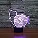 Produktbild Fish Touch 3d led Lampe Nachttischlampe Dekoration Kreative Led Nachtlicht Luminaria Led Usb Kinder Lampe