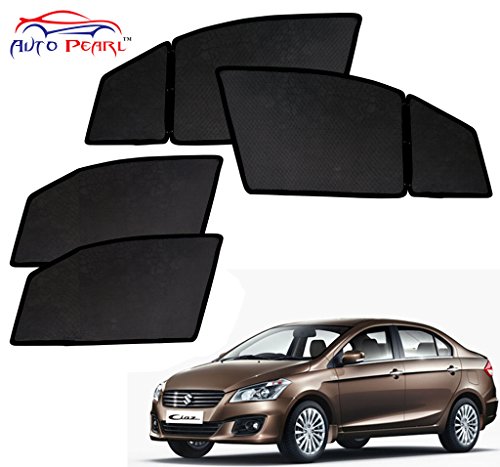 Auto Pearl - Premium Quality Day and Night Magnetic Sun Shades Car Curtain For - Maruti Suzuki Ciaz - Set of 4 Pcs RS.1099 (54.00% Off) - Amazon