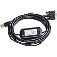 Washinglee USB Programming Cable for Allen Bradley PLC ControlLogix Series, for USB-1756-CP3 Replacement, 6 FT, Black